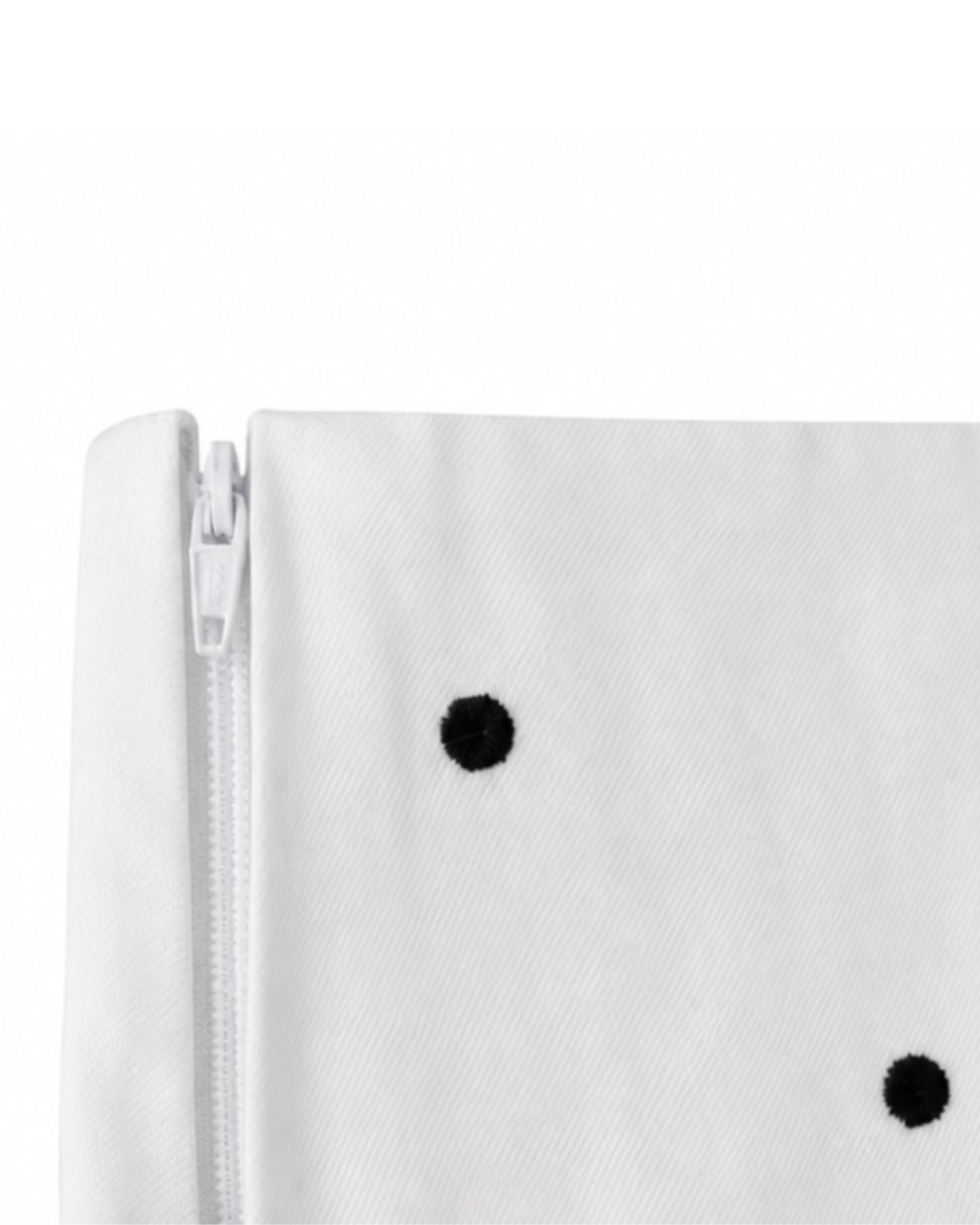 Falda Polka Dots Blanca
