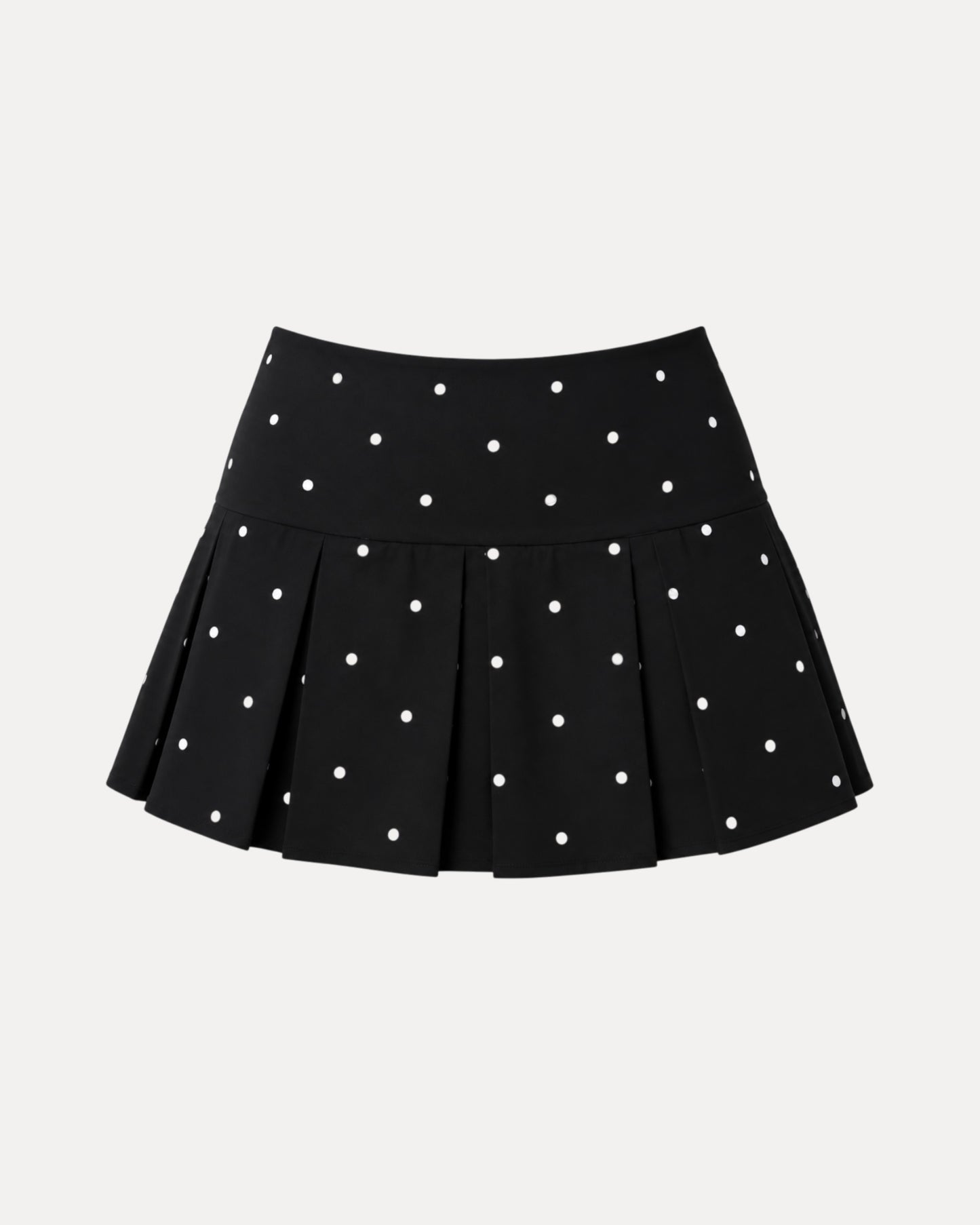 Falda Polka Dots Negra