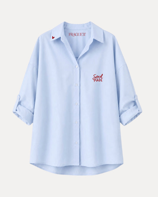 Camisa SoulMade azul