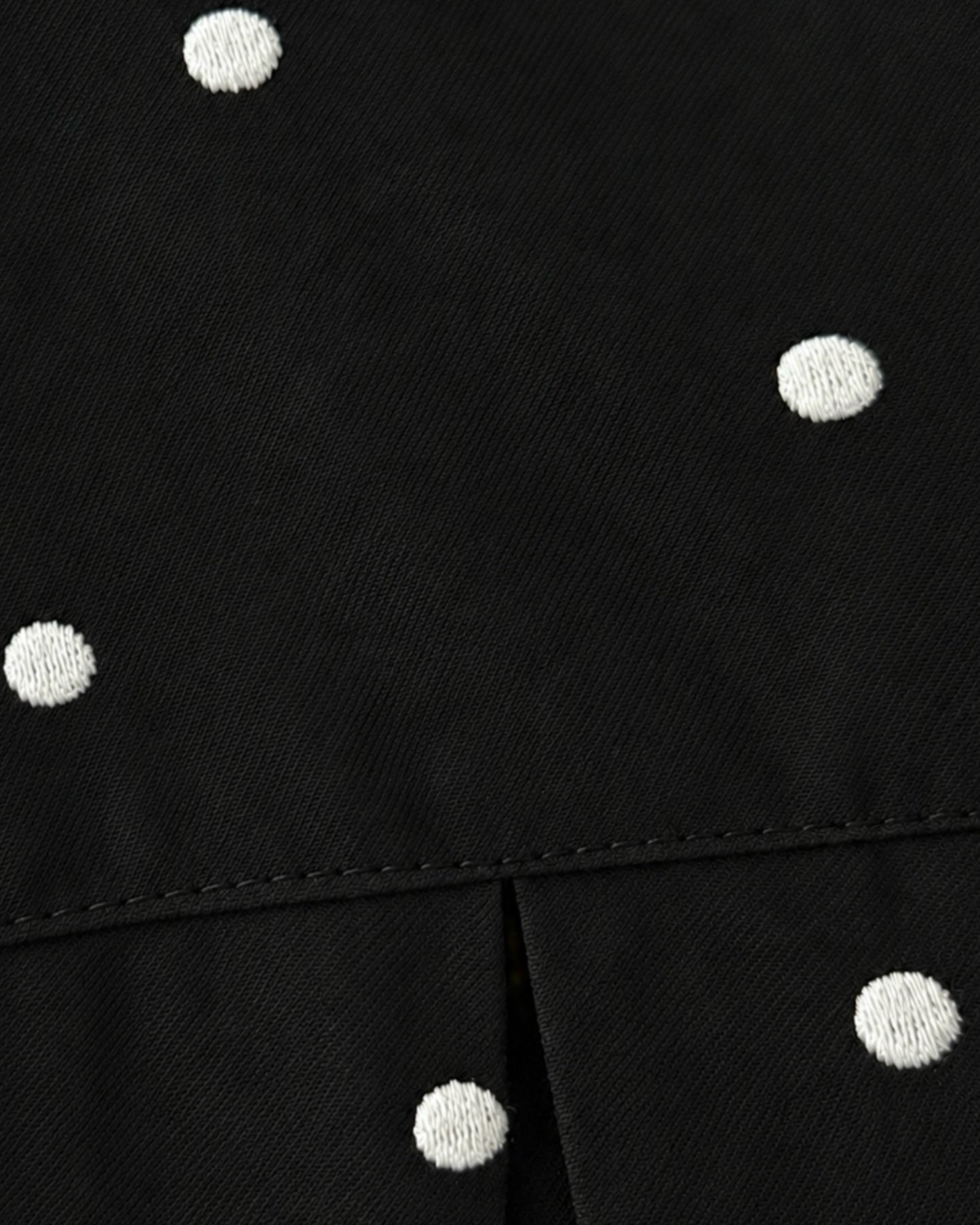 Falda Polka Dots Negra