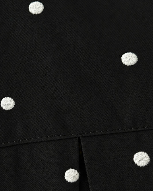 Falda Polka Dots Negra